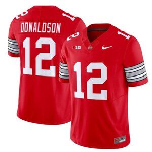 Mens Youths Kids CJ Donaldson Vapor Jersey Scarlet Stitched